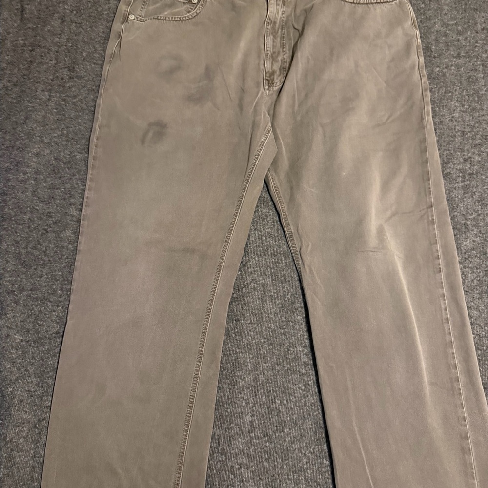 Daniel Cremieux Beige-Taupe Casual Pants